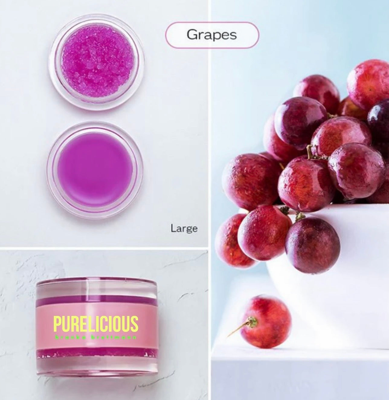 Grape Lip Scrub & Balm